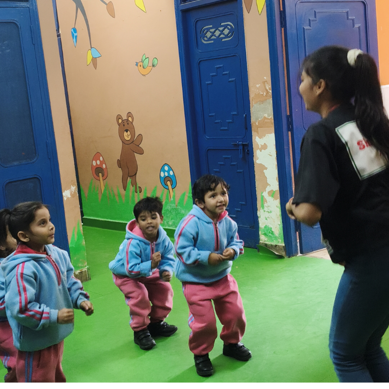 Preschool classroom in Shyam Vihar Delhi